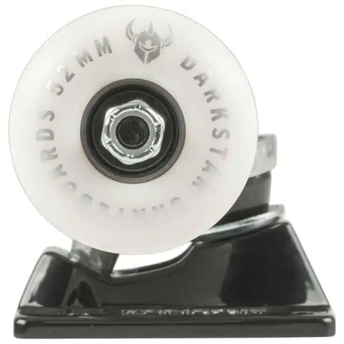 TENSOR 5.25"Trucks with wheels Darkstar Clean - Raw/Black - Image 3