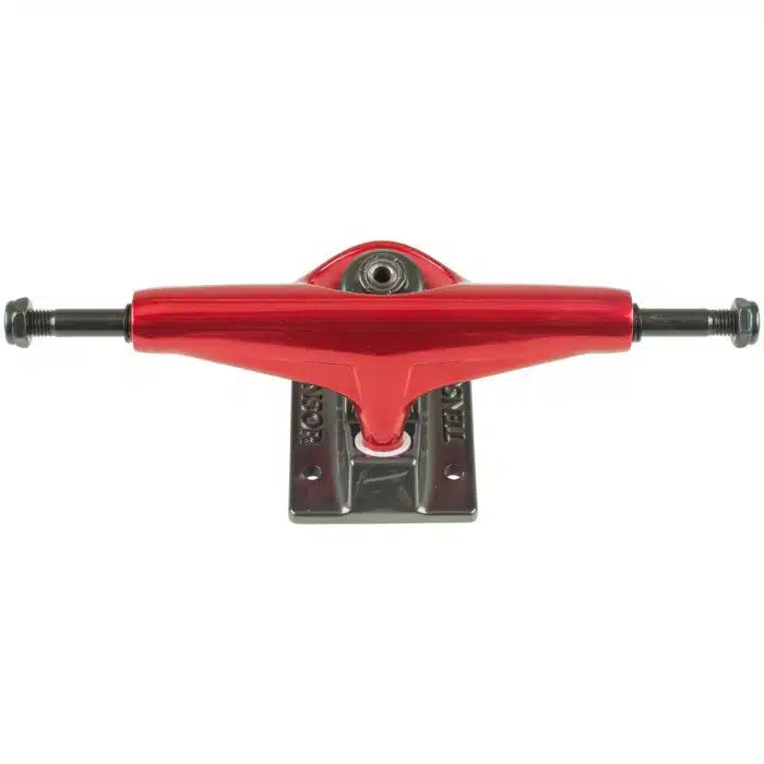 TENSOR Mag Light Glossy 5.25" Trucks - Red/Gunmetal - Image 4