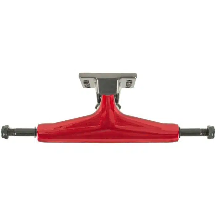 TENSOR Mag Light Glossy 5.25" Trucks - Red/Gunmetal - Image 3