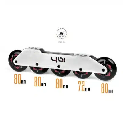 YOYOSKATE Sago 5S Άξονες - Γκρι.
