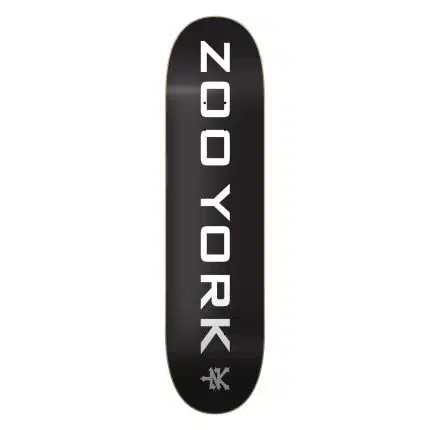 ZOO YORK OG 95 Logo Block Σανίδα 8" - Μαύρο/Λευκό/Γκρι.