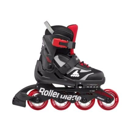 ROLLERBLADE Microblade SL Πατίνια - Μαύρο/Κόκκινο.