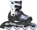 ROLLERBLADE Microblade SL Inline Skates - Black/Lavender/Light Blue