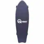 QUEST BOARDS Τροχοσανίδα με Διαγώνιες Ρίγες- Πολύχρωμο.