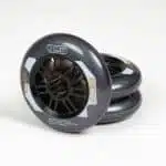 IQON Access Combo 100 Σκούρο Γκρι Ρόδες 3 Τεμαχίων - Διάφανο Μαύρο/Σκούρο Γκρι.