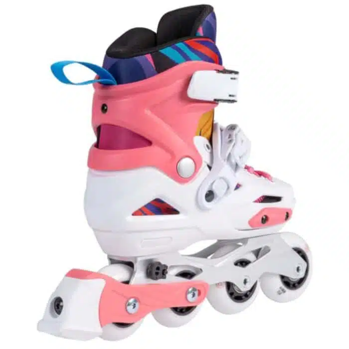 PLAYLIFE Flash Pink adj. Αυξομειούμενα Πατίνια - Λευκό/Ροζ.