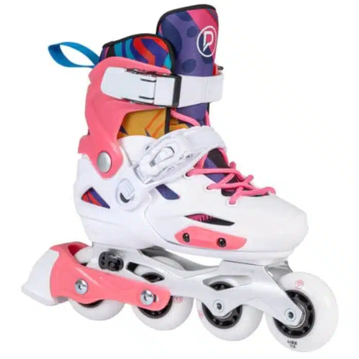 PLAYLIFE Flash Pink adj. Αυξομειούμενα Πατίνια - Λευκό/Ροζ.