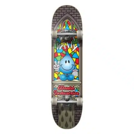 WORLD INDUSTRIES Wet Willy V2 Mini Complete Τροχοσανίδα 6.75'' - Λευκό/Μπλε.