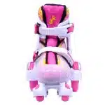 3K Adjustable Quad Roller Skates for Girls - Fuchsia - Image 3