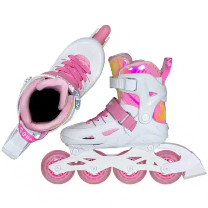 POWERSLIDE Universe 4W Pink II adj. Inline Skates - Pink - Image 5