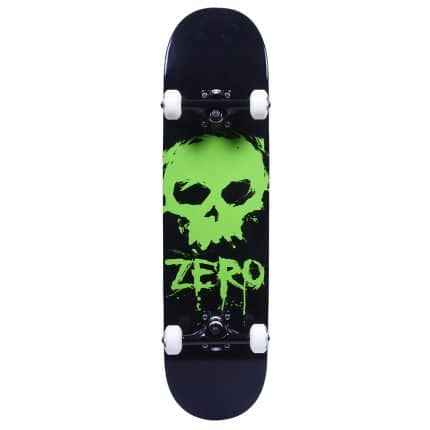 ZERO Green Skull Τροχοσανίδα 8" - Μαύρο/Πράσινο.
