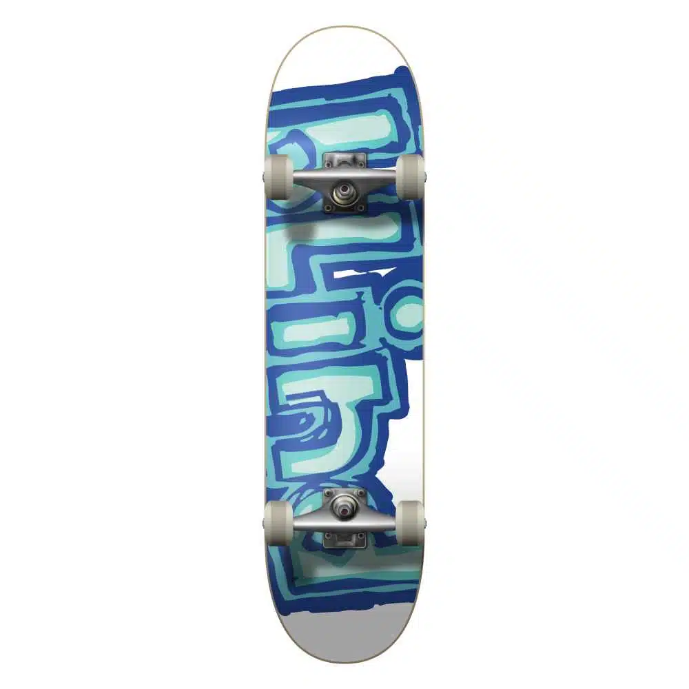 blind-troxosanida-blue-teal-bottom-view BLIND - Classic Matte OG Logo Tροχοσανίδα 8.25'' - Bright Blue/Teal
