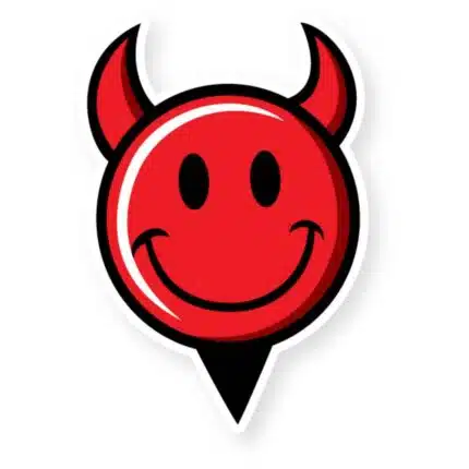 World Industries Devilman Head Die Out Aυτοκόλλητo