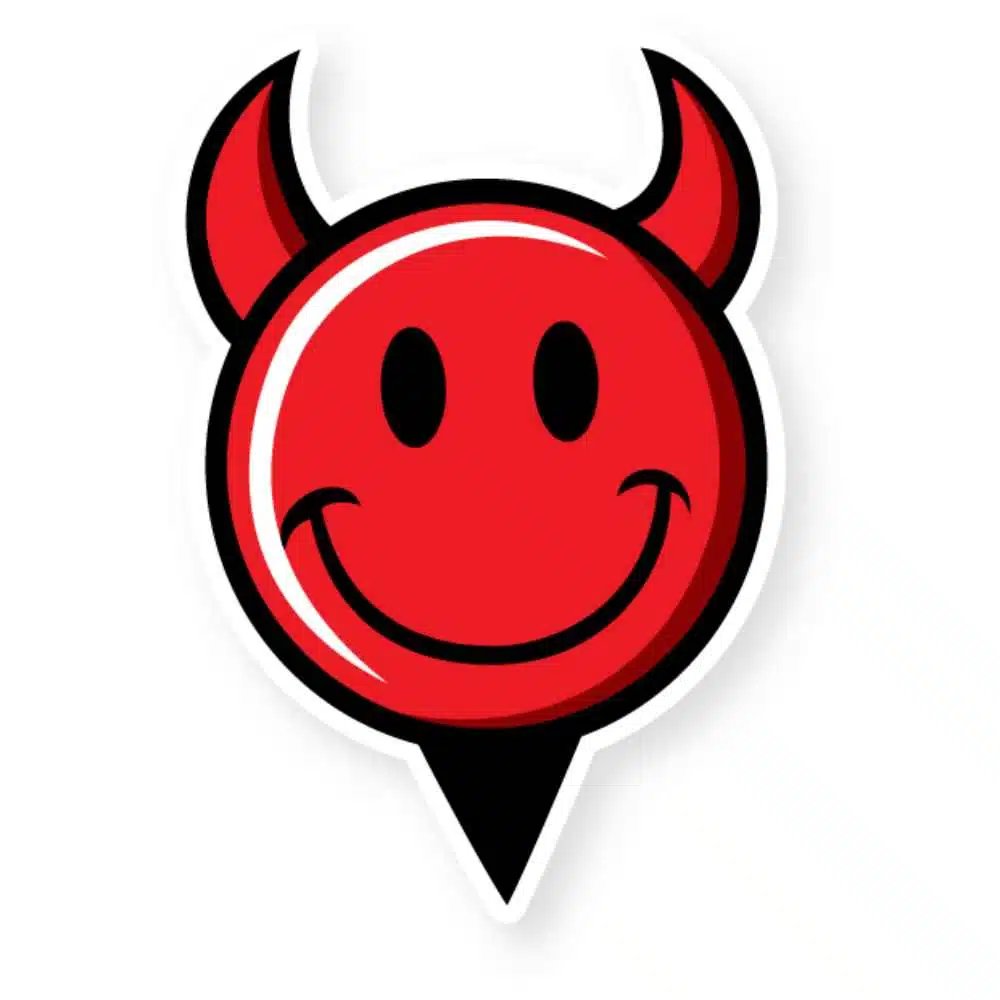 wprld-industries-devilman-head-die-cut-autolollhto-front-view-1 World Industries Devilman Head Die Out Aυτοκόλλητo